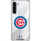 MLB Chicago Cubs Home Jersey Galaxy S24 FE Clear Case
