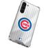 MLB Chicago Cubs Home Jersey Galaxy S24 FE Clear Case
