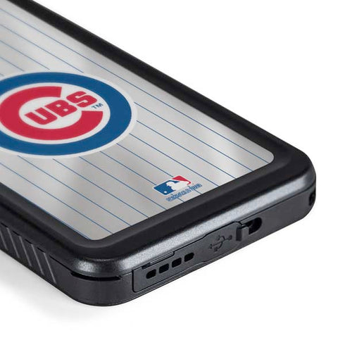MLB Chicago Cubs Home Jersey Galaxy S24 Plus Waterproof Case
