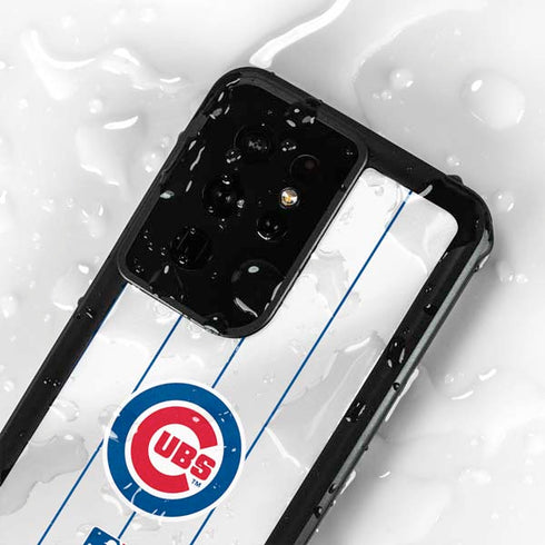 MLB Chicago Cubs Home Jersey Galaxy S24 Ultra Waterproof Case