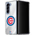 MLB Chicago Cubs Home Jersey Galaxy Z Fold5 5G Clear Case