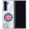 MLB Chicago Cubs Home Jersey Galaxy Z Fold6 Clear Case