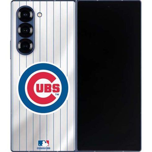 MLB Chicago Cubs Home Jersey Galaxy Z Fold6 Skin