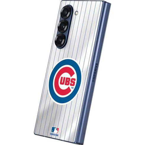 MLB Chicago Cubs Home Jersey Galaxy Z Fold6 Skin