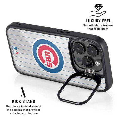 MLB Chicago Cubs Home Jersey iPhone 13 Pro Kickstand Case