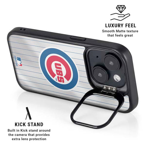MLB Chicago Cubs Home Jersey iPhone 14 Plus Kickstand Case
