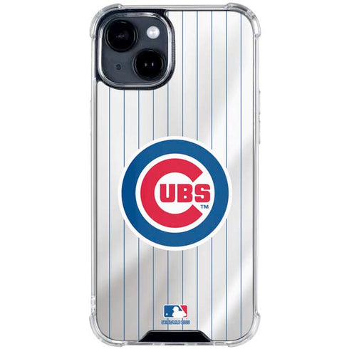 MLB Chicago Cubs Home Jersey iPhone 15 Clear Case