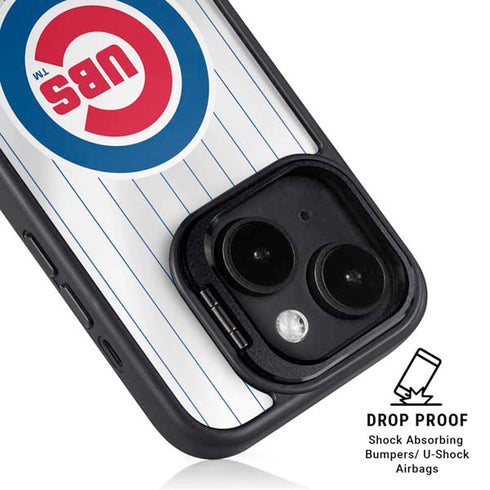 MLB Chicago Cubs Home Jersey iPhone 15 Plus Kickstand Case