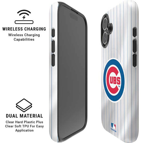 MLB Chicago Cubs Home Jersey iPhone 16 Magsafe Impact Case