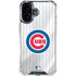 MLB Chicago Cubs Home Jersey iPhone 16 Plus Clear Case