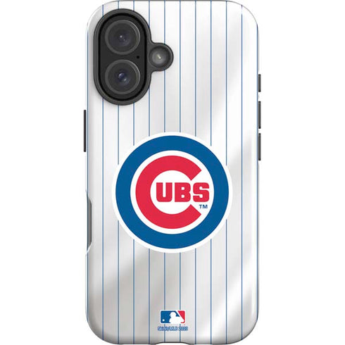 MLB Chicago Cubs Home Jersey iPhone 16 Plus Impact Case