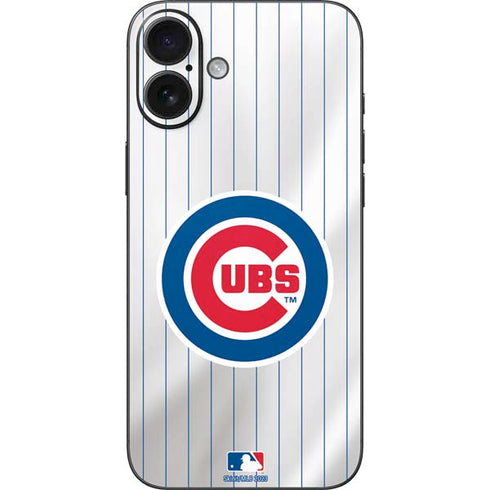 MLB Chicago Cubs Home Jersey iPhone 16 Plus Skin