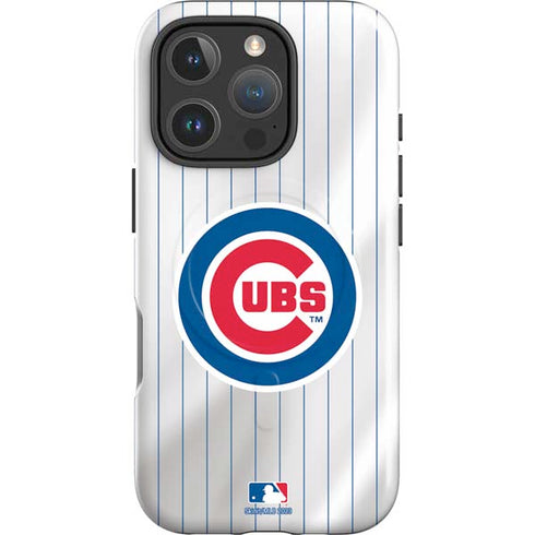 MLB Chicago Cubs Home Jersey iPhone 16 Pro Magsafe Impact Case