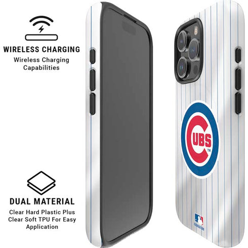 MLB Chicago Cubs Home Jersey iPhone 16 Pro Magsafe Impact Case