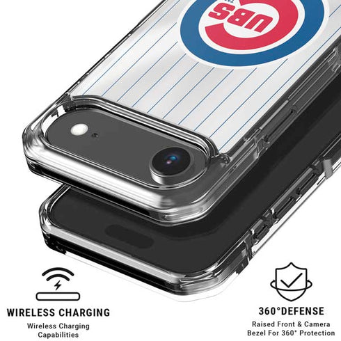 MLB Chicago Cubs Home Jersey iPhone 17 Air Clear Case