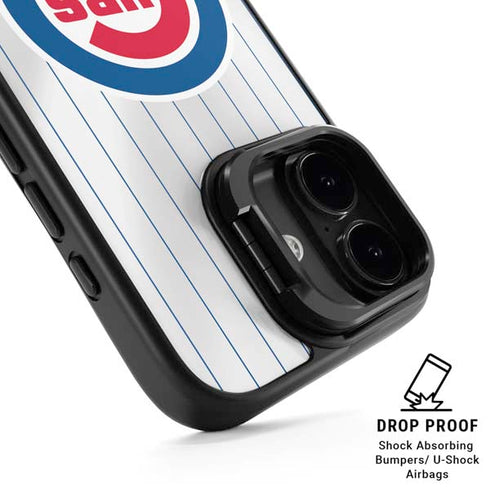 MLB Chicago Cubs Home Jersey iPhone 17 Kickstand Case