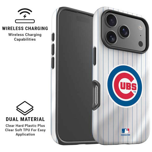 MLB Chicago Cubs Home Jersey iPhone 17 Pro Magsafe Impact Case