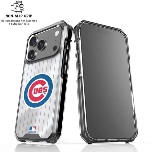 MLB Chicago Cubs Home Jersey iPhone 17 Pro Max Clear Case