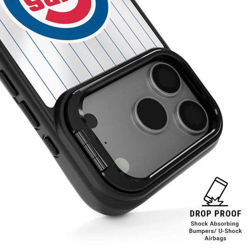 MLB Chicago Cubs Home Jersey iPhone 17 Pro Max Kickstand Case