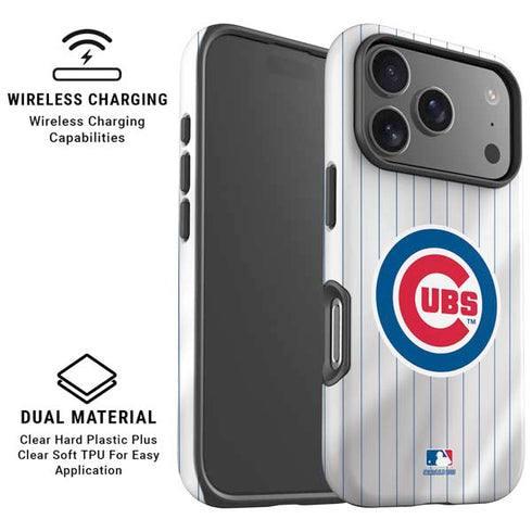 MLB Chicago Cubs Home Jersey iPhone 17 Pro Max Magsafe Impact Case