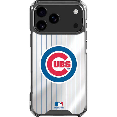 MLB Chicago Cubs Home Jersey iPhone 18 Pro Max Clear Case