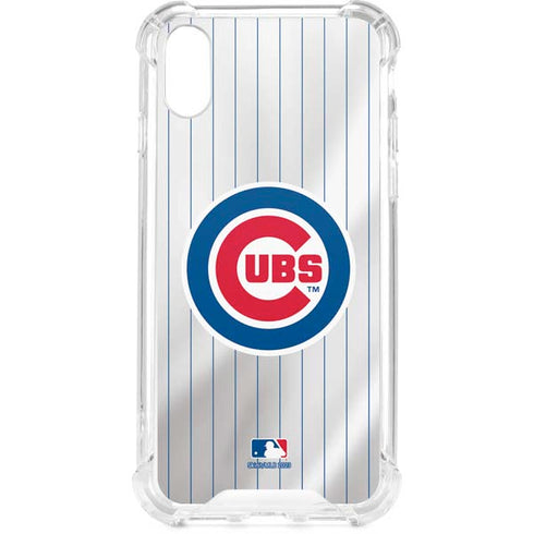 MLB Chicago Cubs Home Jersey iPhone XS Clear Case