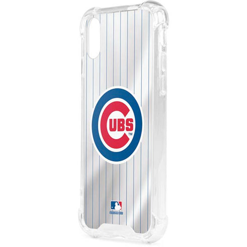 MLB Chicago Cubs Home Jersey iPhone XS Clear Case