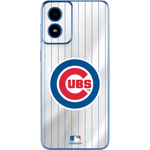 MLB Chicago Cubs Home Jersey Moto G Play 4G (2024) Skin