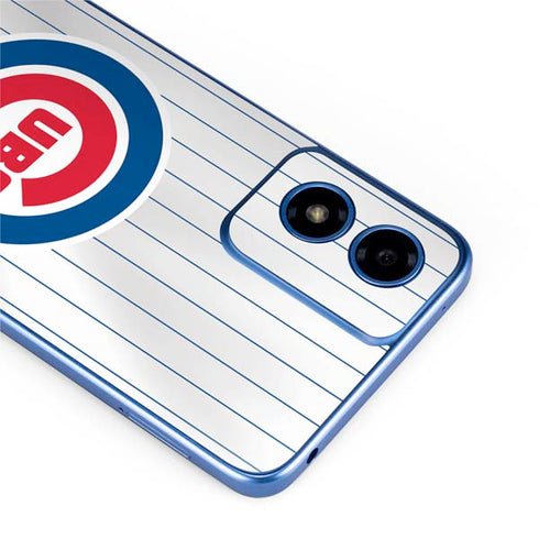 MLB Chicago Cubs Home Jersey Moto G Play 4G (2024) Skin