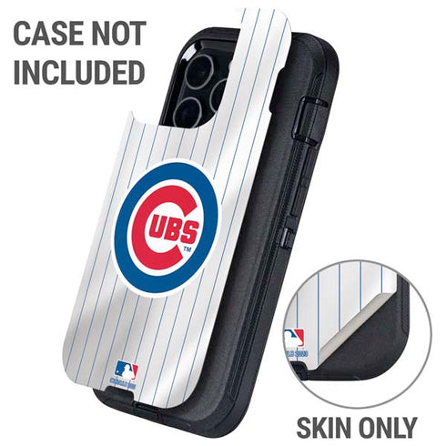 MLB Chicago Cubs Home Jersey Otterbox Defender iPhone Skin