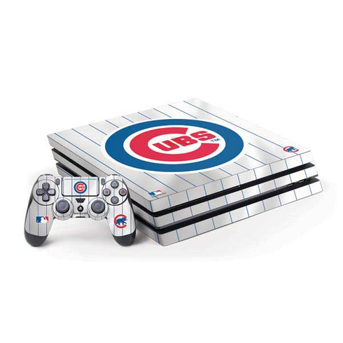 MLB Chicago Cubs Home Jersey PlayStation PS4 Skins