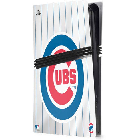 MLB Chicago Cubs Home Jersey PS5 Pro Console Skin