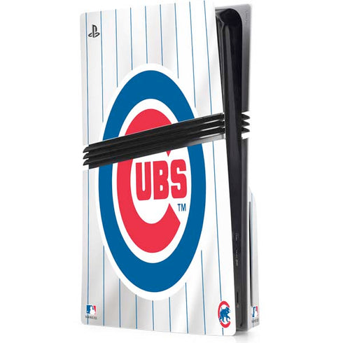 MLB Chicago Cubs Home Jersey PS5 Pro Disk Console Skin