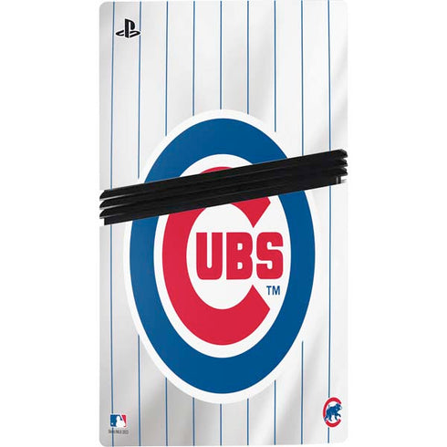 MLB Chicago Cubs Home Jersey PS5 Pro Disk Console Skin