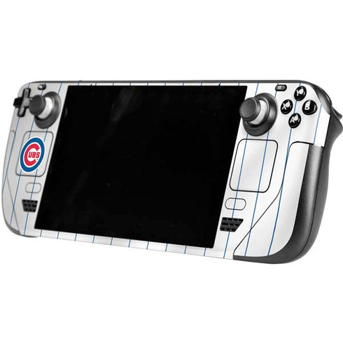 MLB Chicago Cubs Home Jersey Steam Deck Handheld Gaming Computer Skin