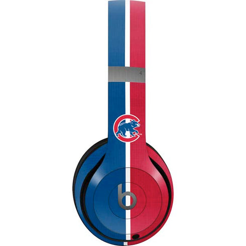 MLB Chicago Cubs Split Beats Solo 4 Wireless Headphones Skin