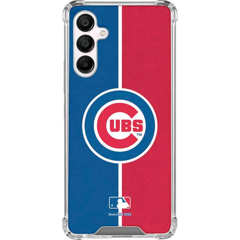 MLB Chicago Cubs Split Galaxy A16 5G Clear Case