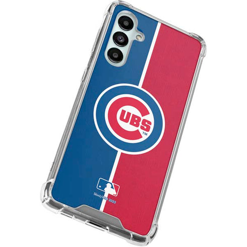 MLB Chicago Cubs Split Galaxy A16 5G Clear Case