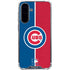 MLB Chicago Cubs Split Galaxy A36 5G Clear Case
