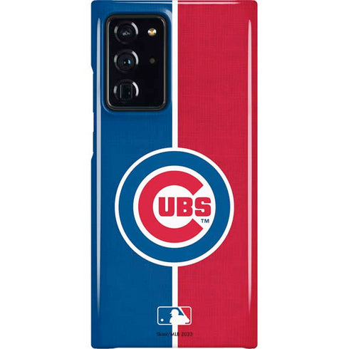 MLB Chicago Cubs Split Galaxy Cases