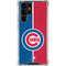 MLB Chicago Cubs Split Galaxy S23 Ultra Clear Case