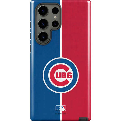 MLB Chicago Cubs Split Galaxy S23 Ultra Pro Case