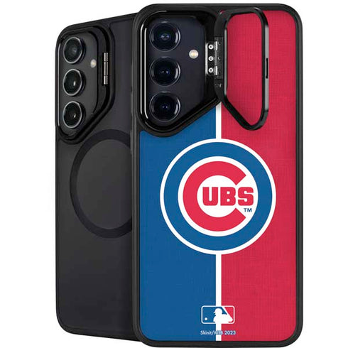 MLB Chicago Cubs Split Galaxy S24 FE Kickstand Case