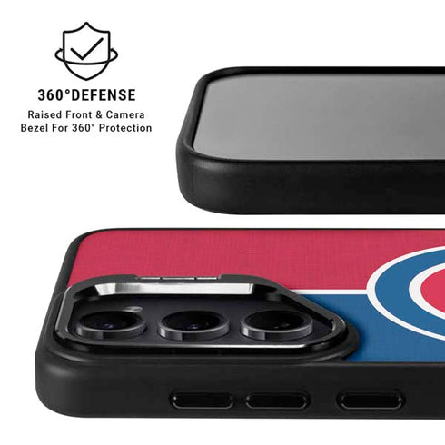 MLB Chicago Cubs Split Galaxy S24 FE Kickstand Case