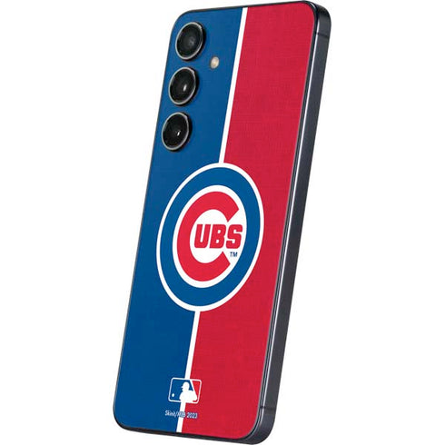 MLB Chicago Cubs Split Galaxy S25 Skin