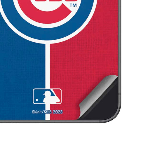 MLB Chicago Cubs Split Galaxy S24 Skin