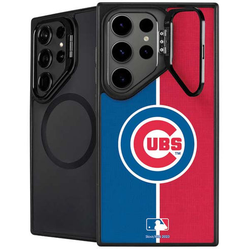 MLB Chicago Cubs Split Galaxy Cases