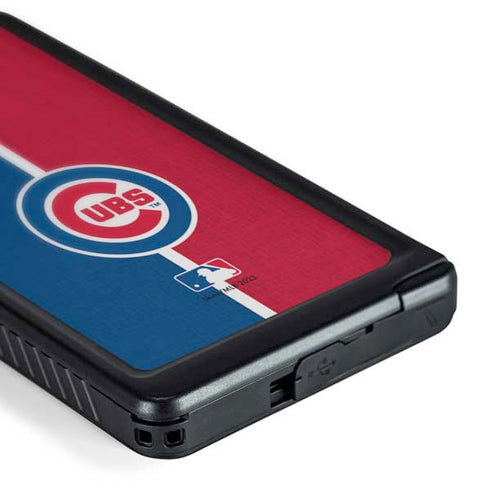 MLB Chicago Cubs Split Galaxy S24 Ultra Waterproof Case
