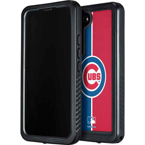MLB Chicago Cubs Split Galaxy S24 Waterproof Case