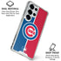 MLB Chicago Cubs Split Galaxy S25 Ultra Clear Case